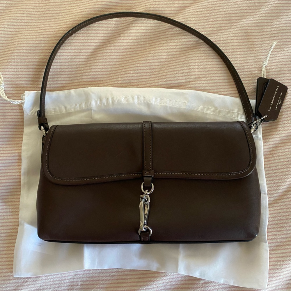Coach Hamptons Shoulder Bag Maple